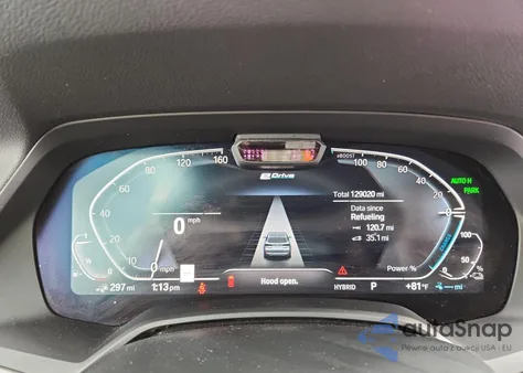 2021 BMW X5 xDrive45E z USA, uszkodzony, nr VIN 5UXTA6C07M9H84320